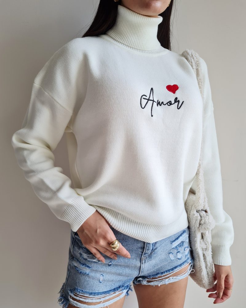 1043-32 Knit Sweater - Görsel 3