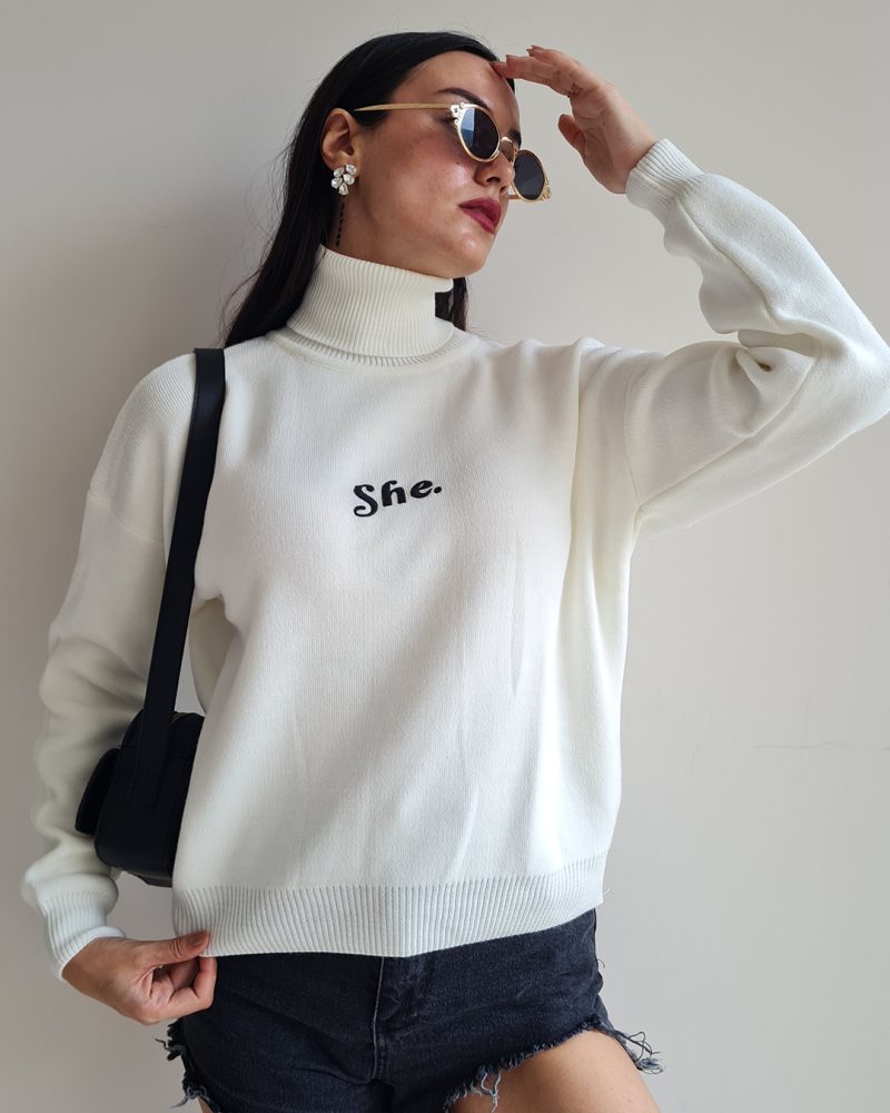 1043-35-Knit Sweater - Görsel 4