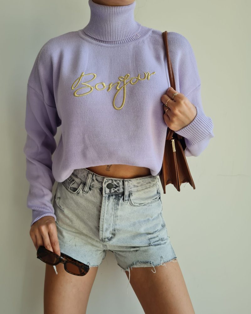 1043-37-Knit Sweater - Görsel 2