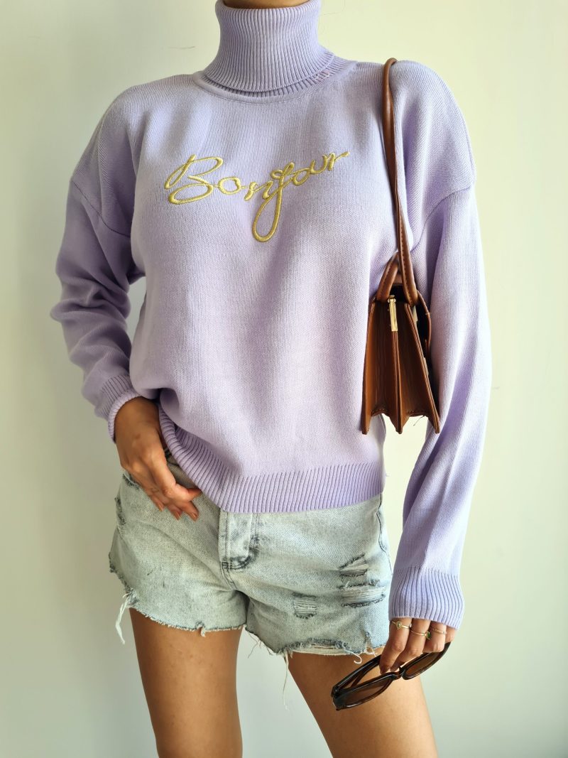 1043-37-Knit Sweater - Görsel 3
