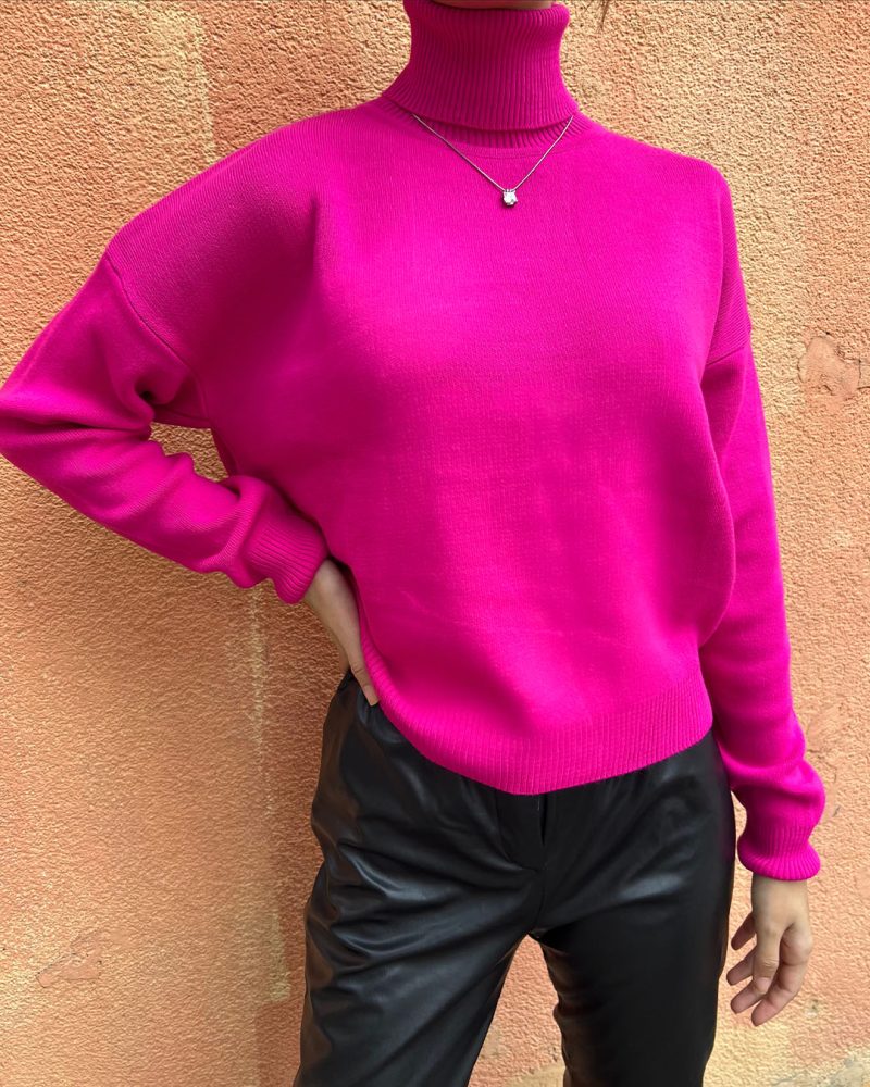 1043-Knit Sweater - Görsel 4