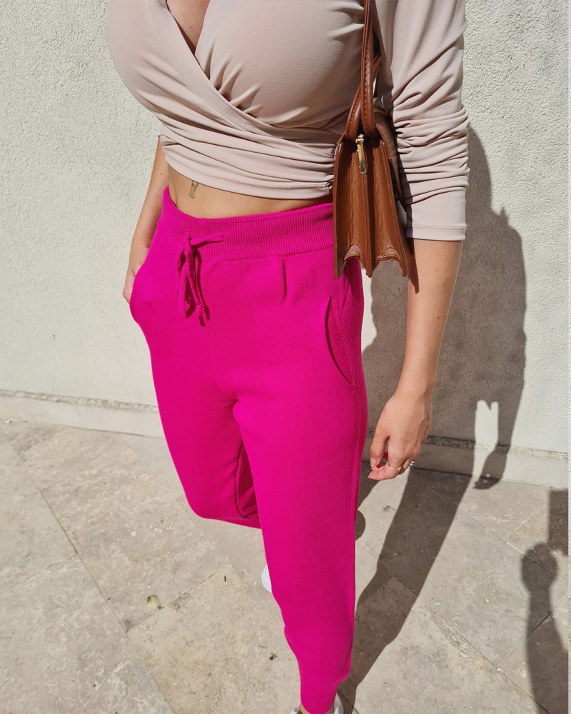 3990-Knit Pants - Görsel 2