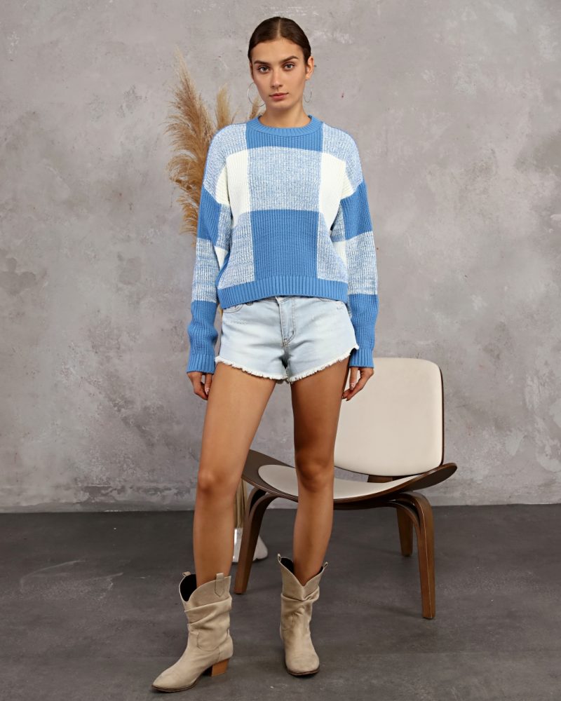 4426-Knit Sweater - Görsel 4