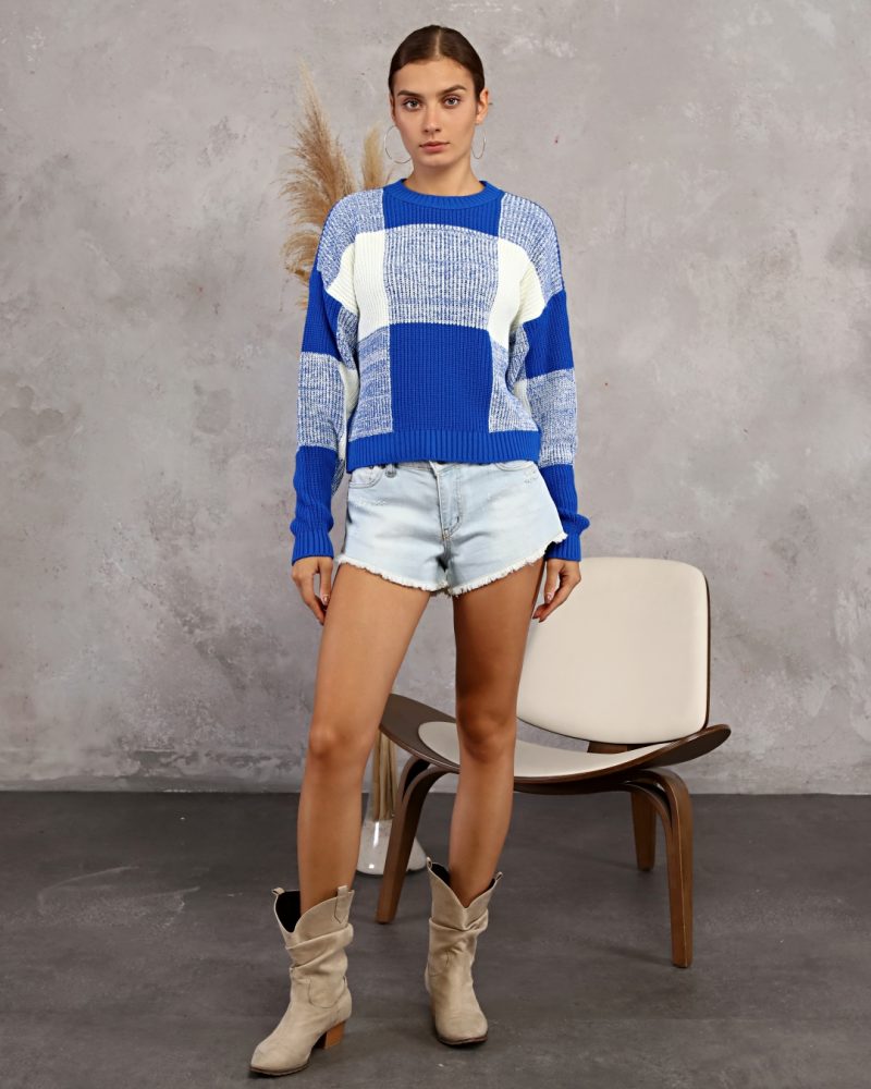 4426-Knit Sweater - Görsel 3