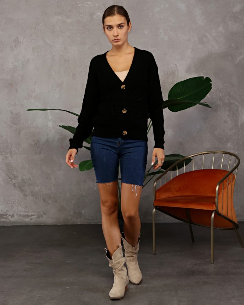 009-Knit Cardigan - Görsel 13
