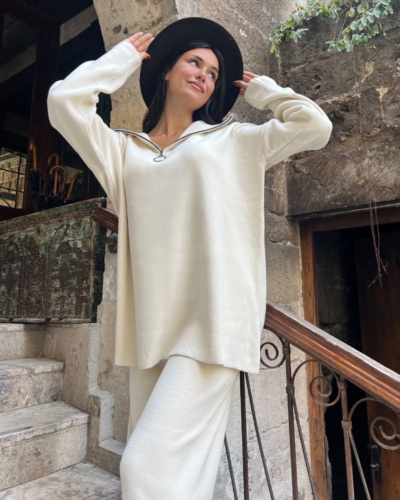 6036-Knit Set - Görsel 2