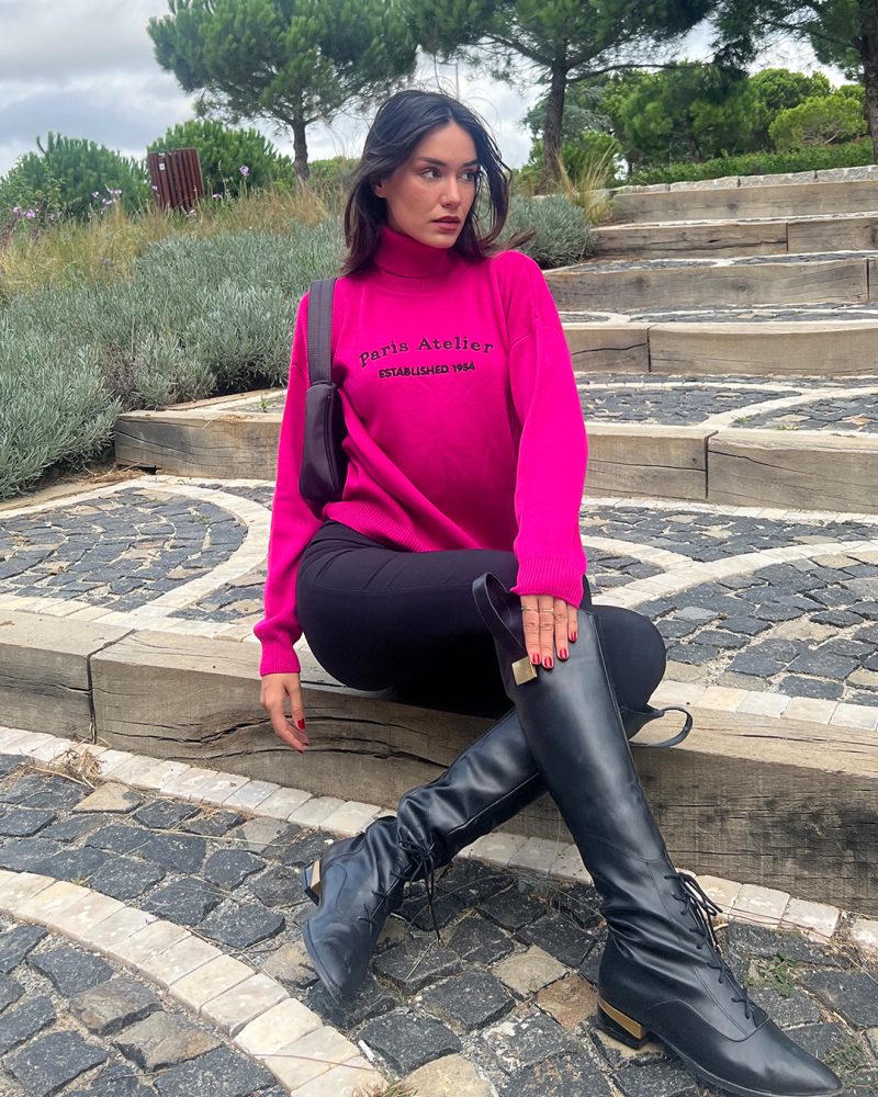 1043-40-Knit Sweater - Görsel 2