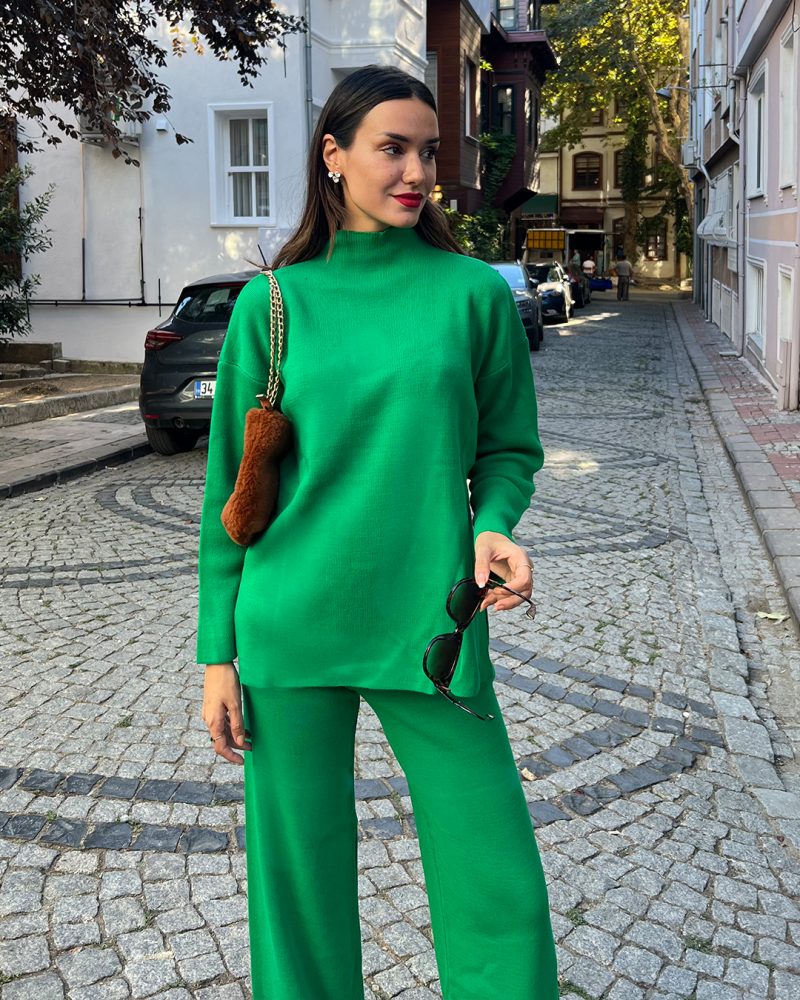 1074-Knit Set - Görsel 2
