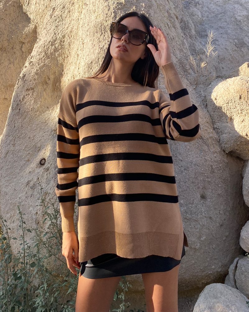 3122-Knit Tunic - Görsel 2