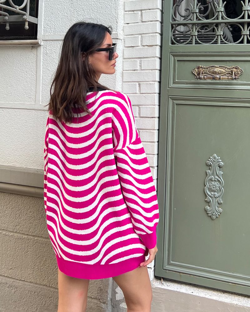 4428-Knit Tunic - Görsel 5