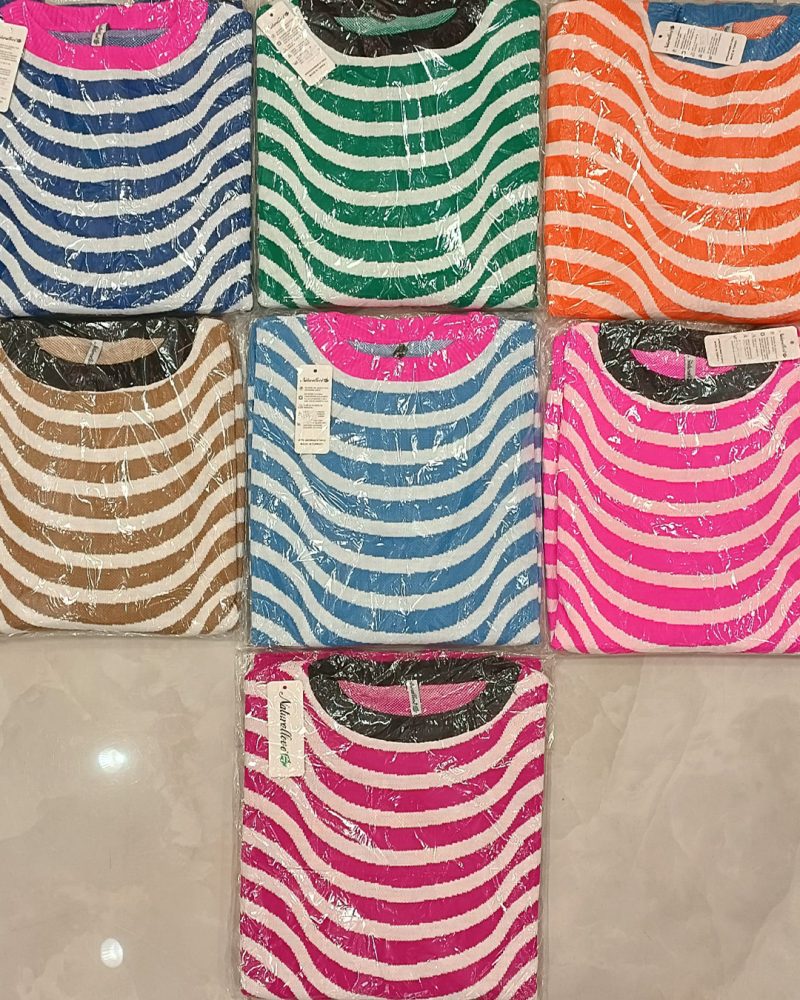 4428-Knit Tunic - Görsel 6