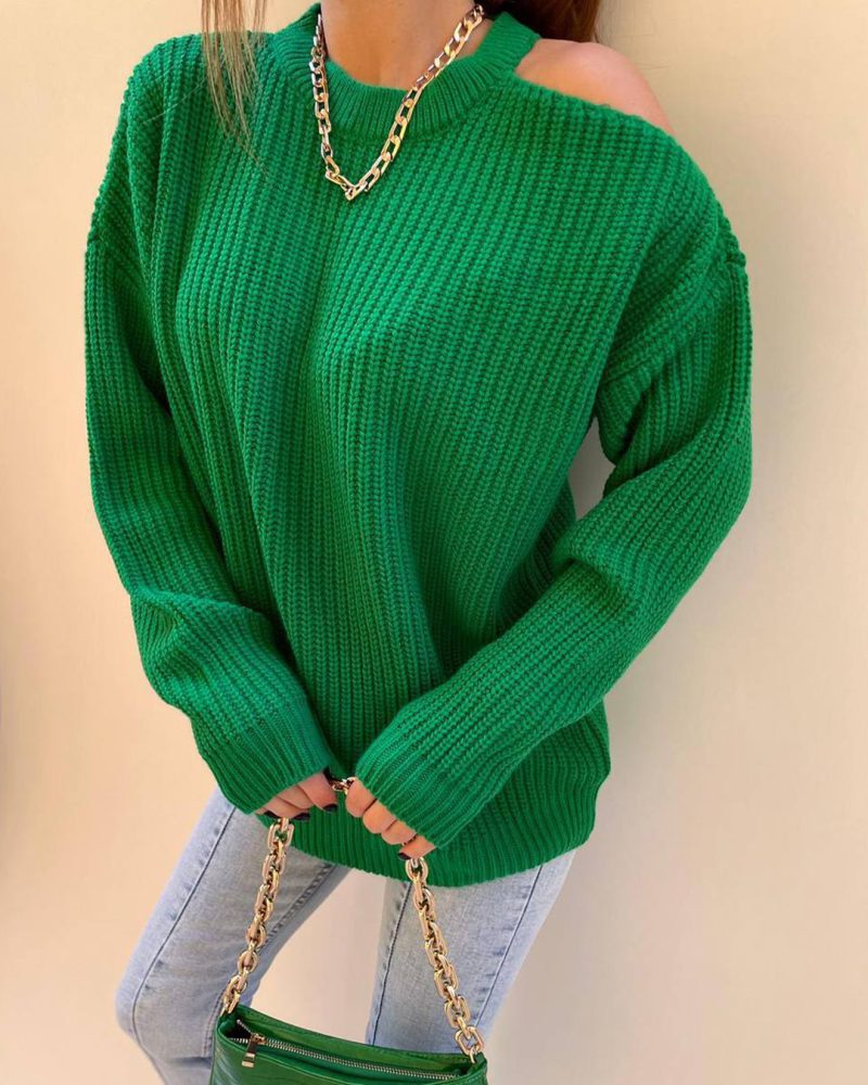 4444-Knit Tunic - Görsel 3