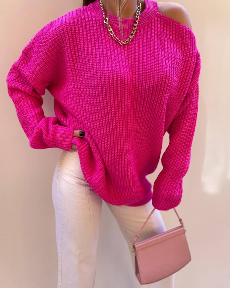 4444-Knit Tunic - Görsel 4