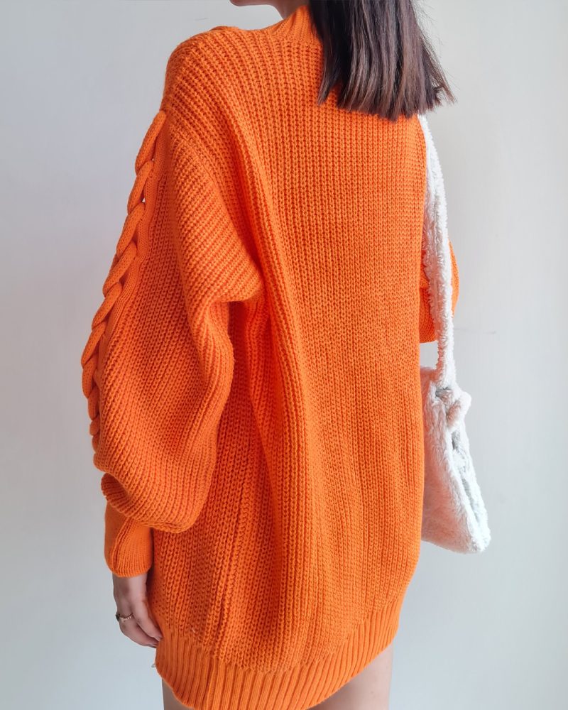 4601-Knit Cardigan - Görsel 4