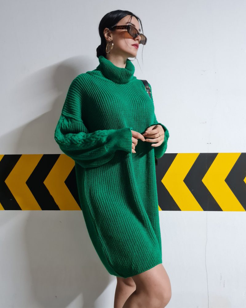 4602-Knit Tunic - Görsel 4