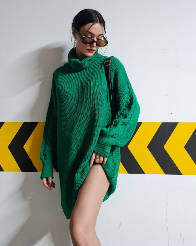 4602-Knit Tunic - Görsel 2
