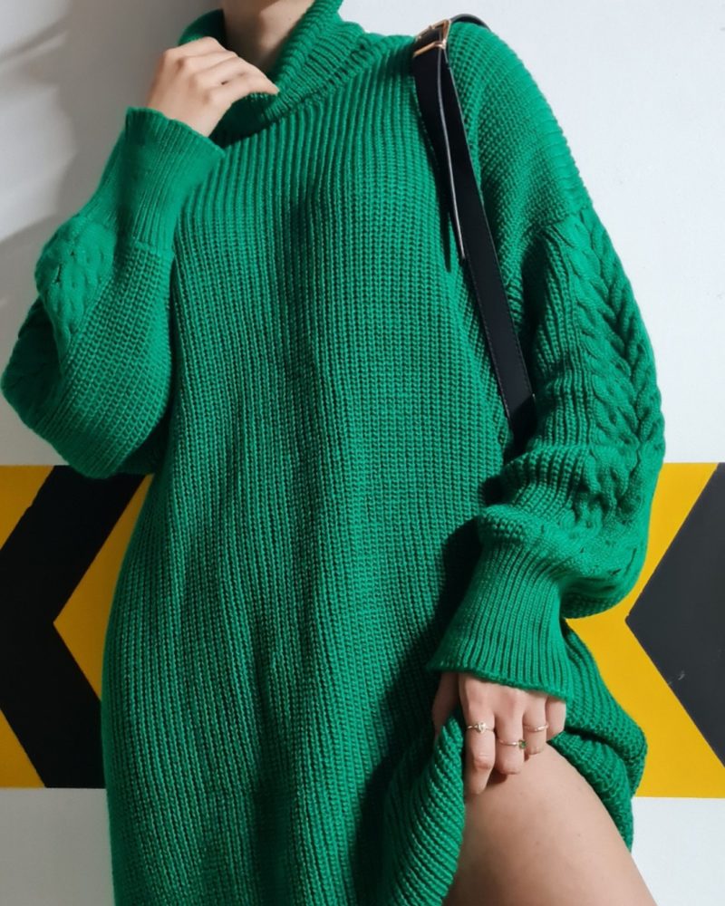 4602-Knit Tunic - Görsel 6