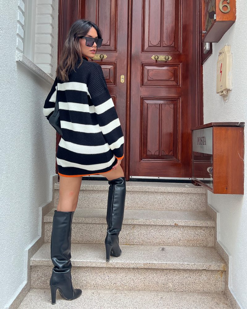 4613-Knit Tunic - Görsel 5