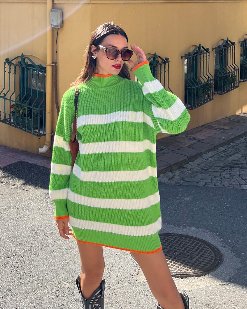4613-Knit Tunic - Görsel 2