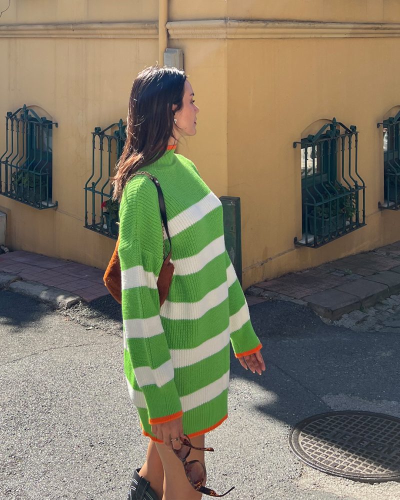 4613-Knit Tunic - Görsel 4