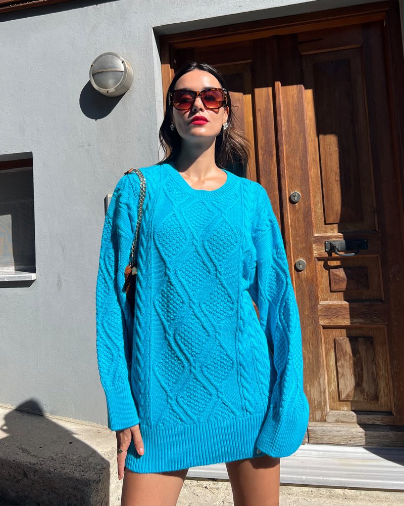 4614-Knit Tunic - Görsel 6