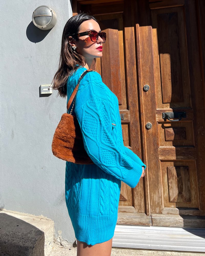 4614-Knit Tunic - Görsel 3