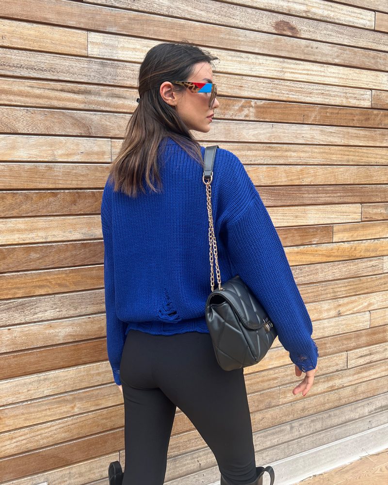 4615-Knit Sweater - Görsel 6