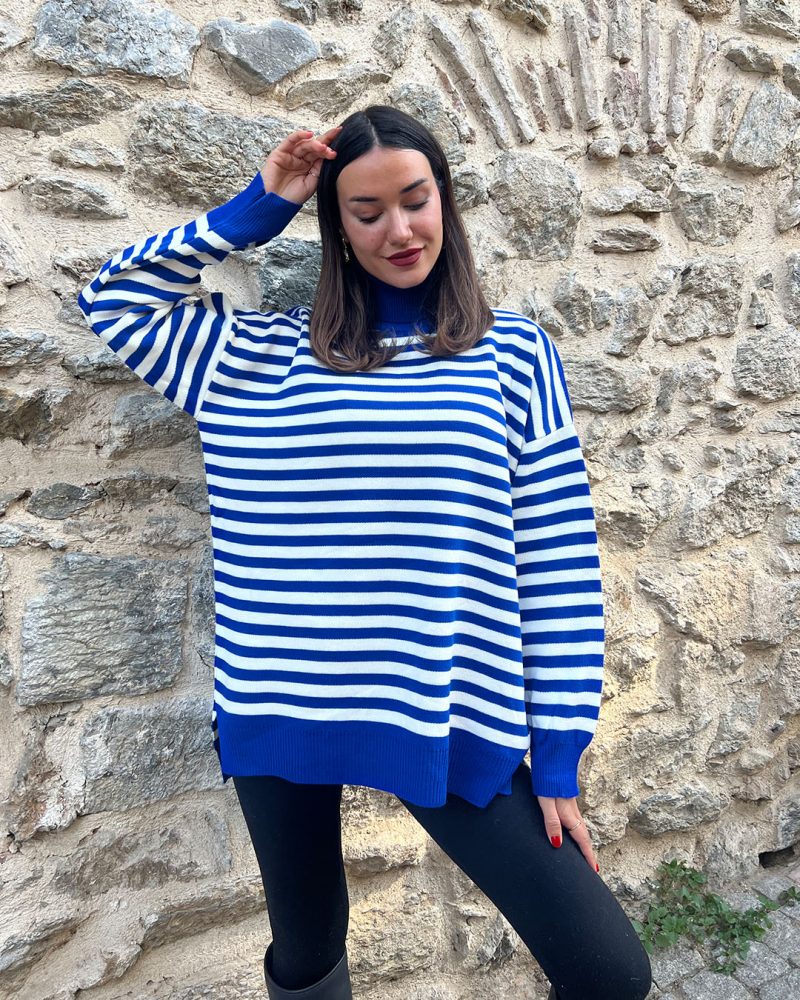 5811-Knit Tunic - Görsel 2
