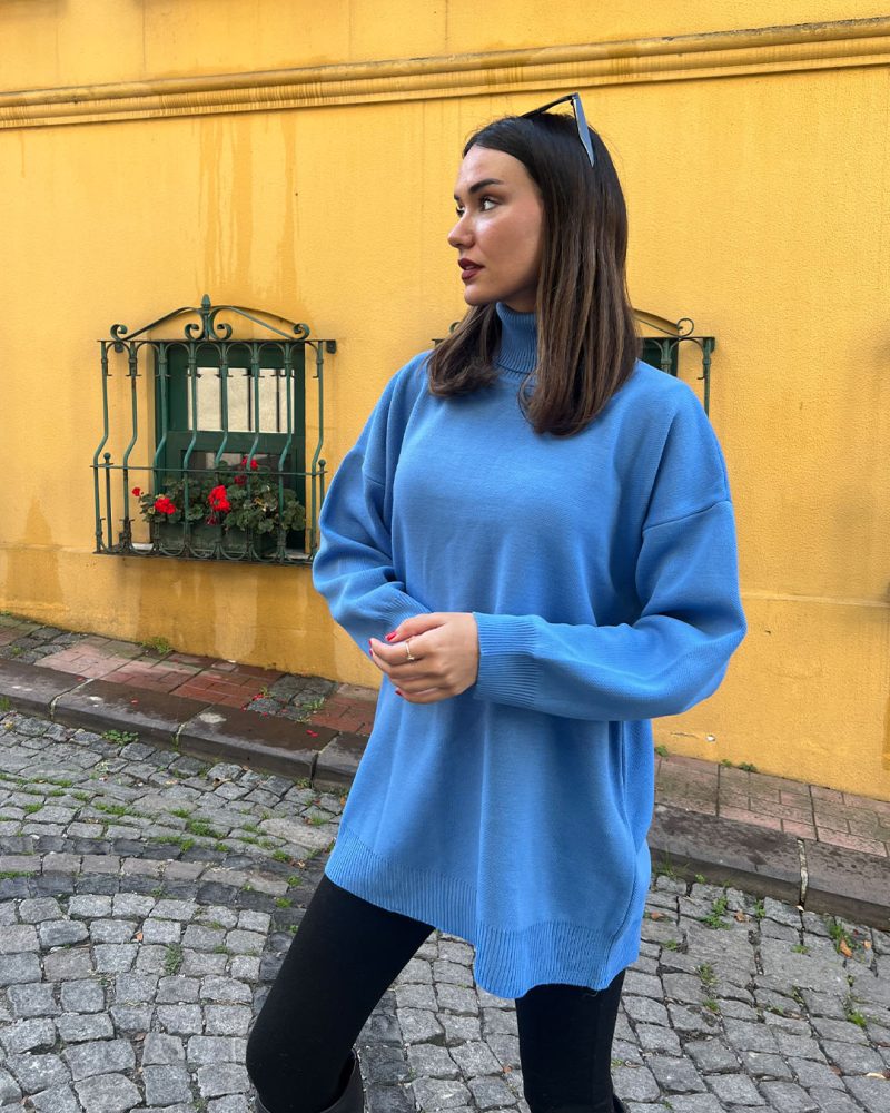 5812-Knit Tunic - Görsel 2