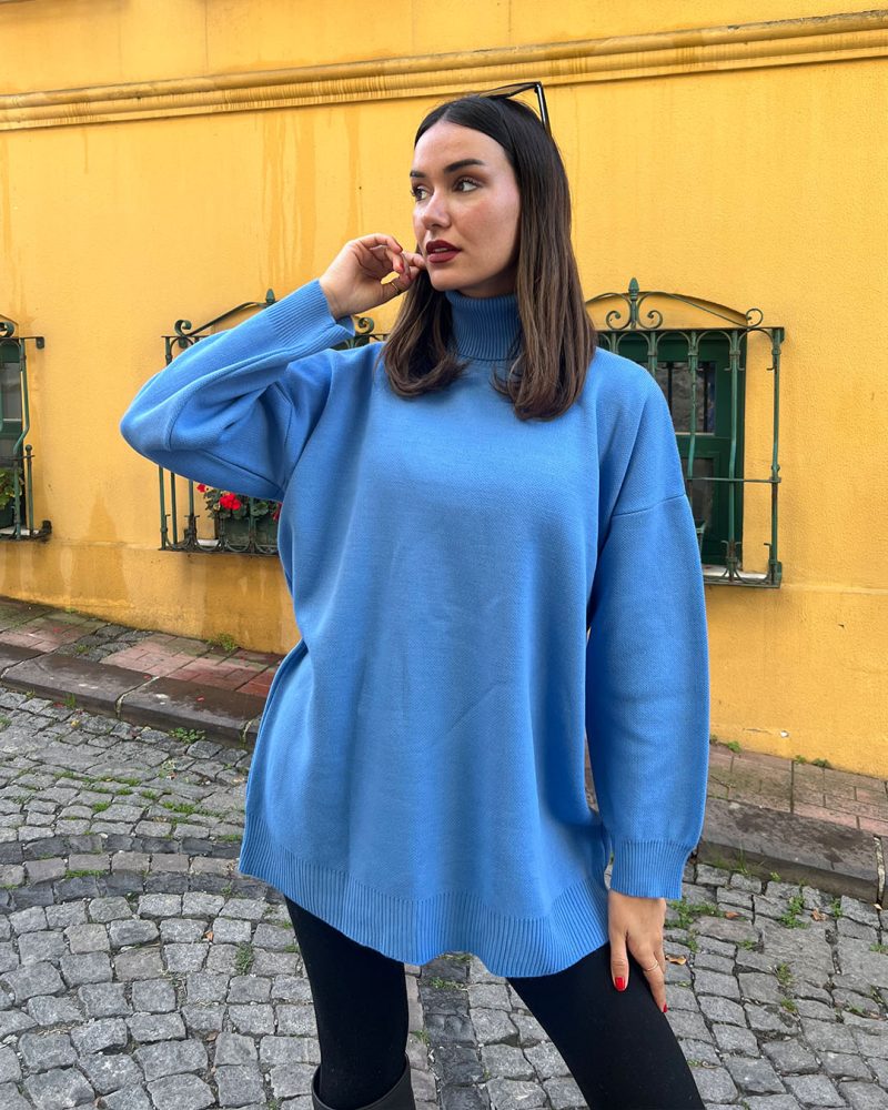 5812-Knit Tunic - Görsel 4