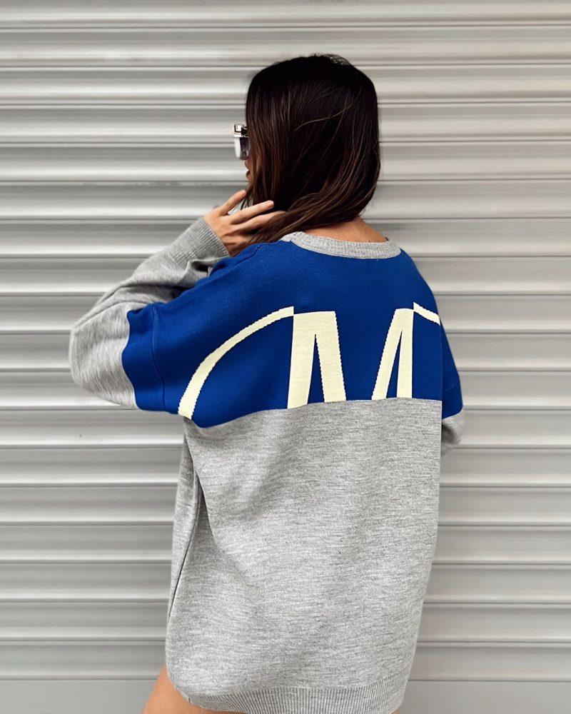 4425-Knit Sweater - Görsel 3