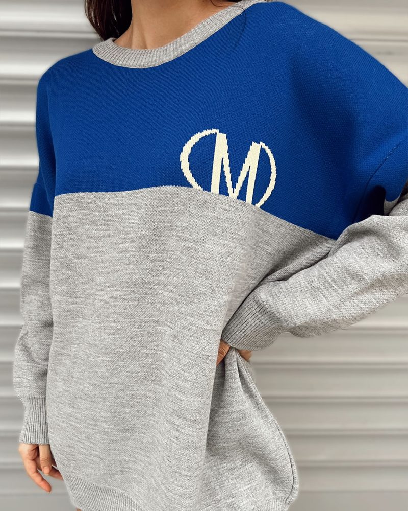 4425-Knit Sweater - Görsel 4