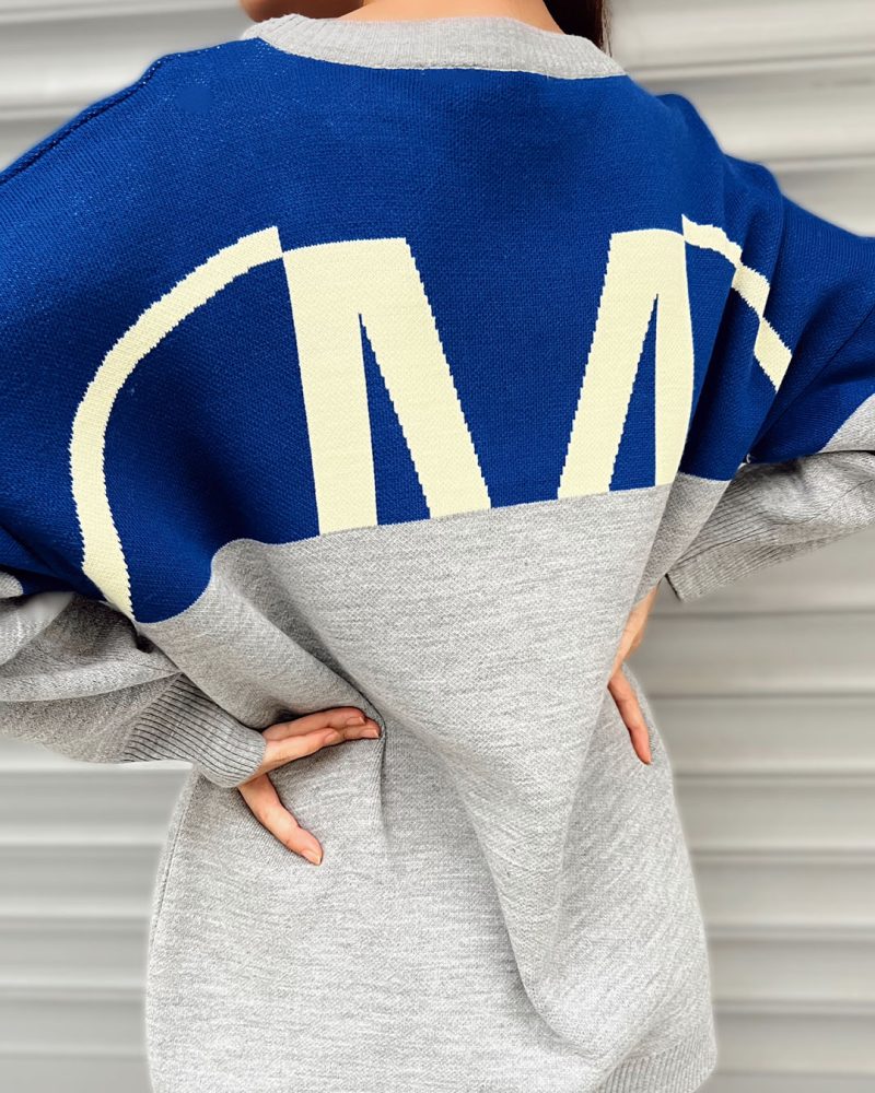 4425-Knit Sweater - Görsel 5