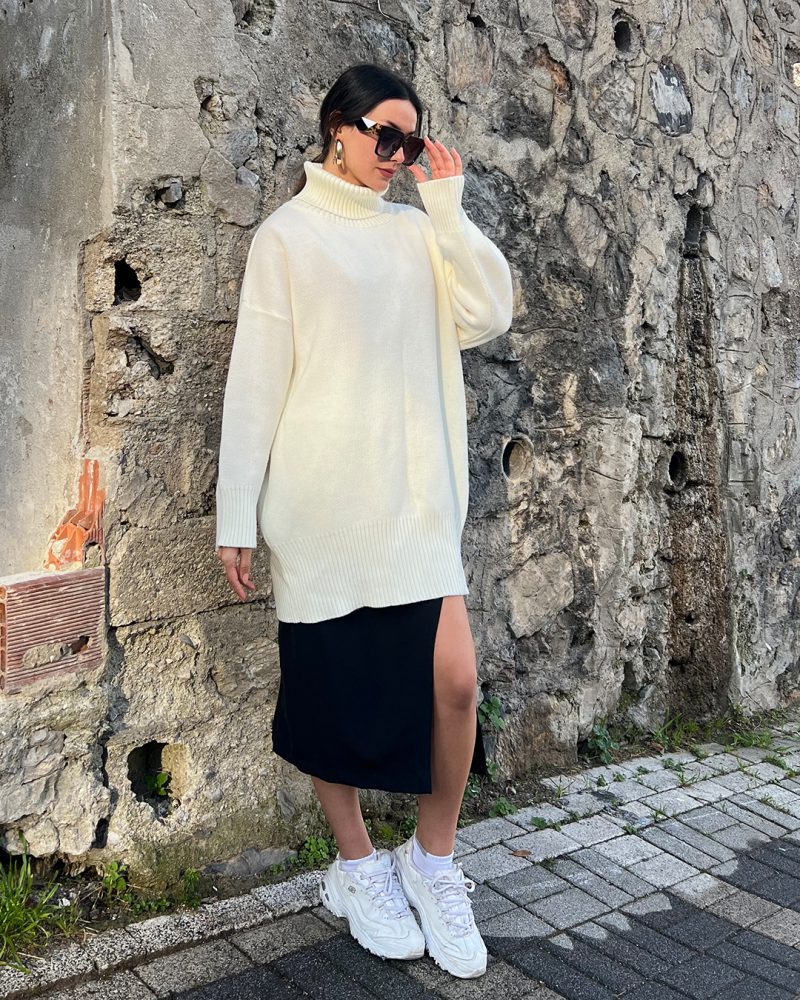4617-Knit Tunic - Görsel 2