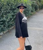 3184-Mount Graphic Drop Shoulder Knit Sweater