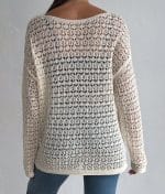 wholesale crochet knit sweater for boutiques