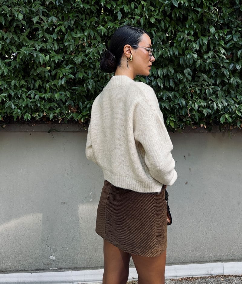casual v neck knit pullover for wholesale fashion