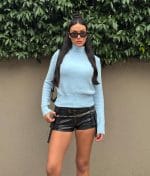 Soft touch high neck knit sweater for wholesale women’s knitwear