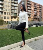 Soft crew neck knit sweater designed for timeless wholesale collections