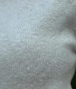 Minimal soft crew neck knit sweater suitable for everyday wear