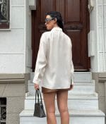 Structured waist buckle dress boutique