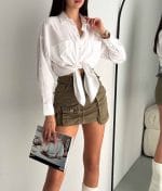 linen long sleeve shirt oversized casual fit