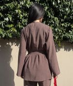 long sleeve tunic pants set movement view