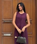 wide leg pants set relaxed fit detail