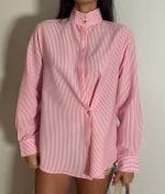 modern striped women shirt