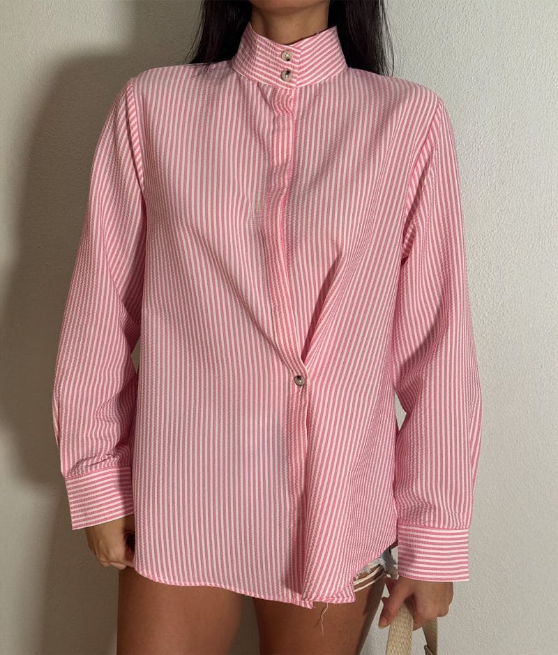 modern striped women shirt