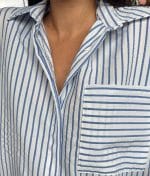Lightweight relaxed stripe top