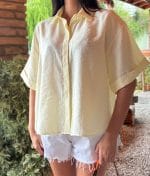 Casual button up summer shirt